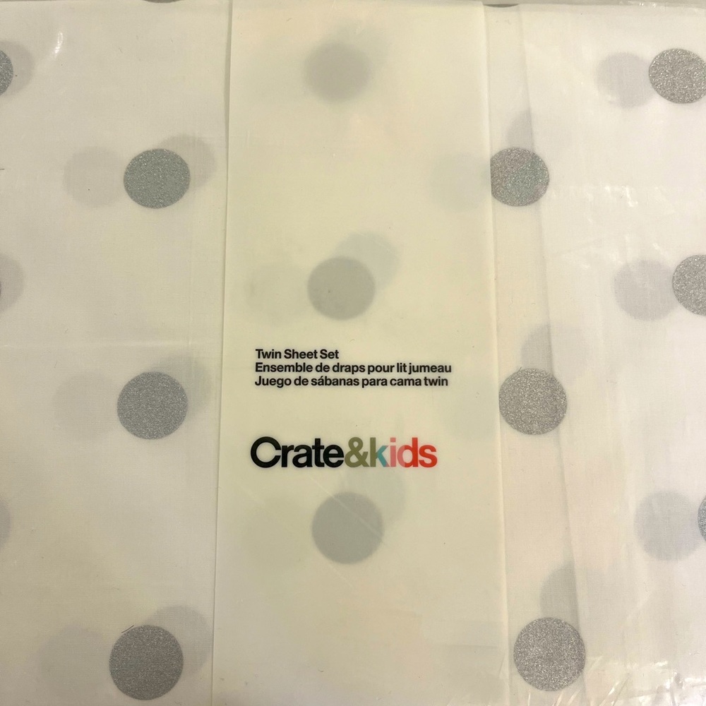Crate & Kids sheet set Size Twin
